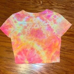 Wild fable Tie dye Cropped shirt